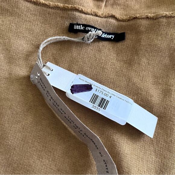 Little Creative Factory girls rusty hooded ombré dress size 4 NWT - Picture 7 of 10